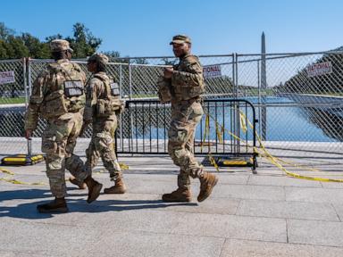 Image from linked report: Appeals court will hear arguments on National Guard deployment in nation's capital