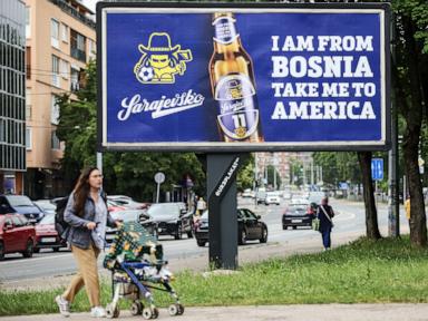 Source-feed image associated with A Bosnian song about disillusionment with the American Dream becomes a World Cup banger