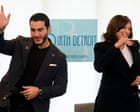 Image from linked report: Kamala Harris is belatedly courting progressives. Is it too little, too late? | Arwa Mahdawi