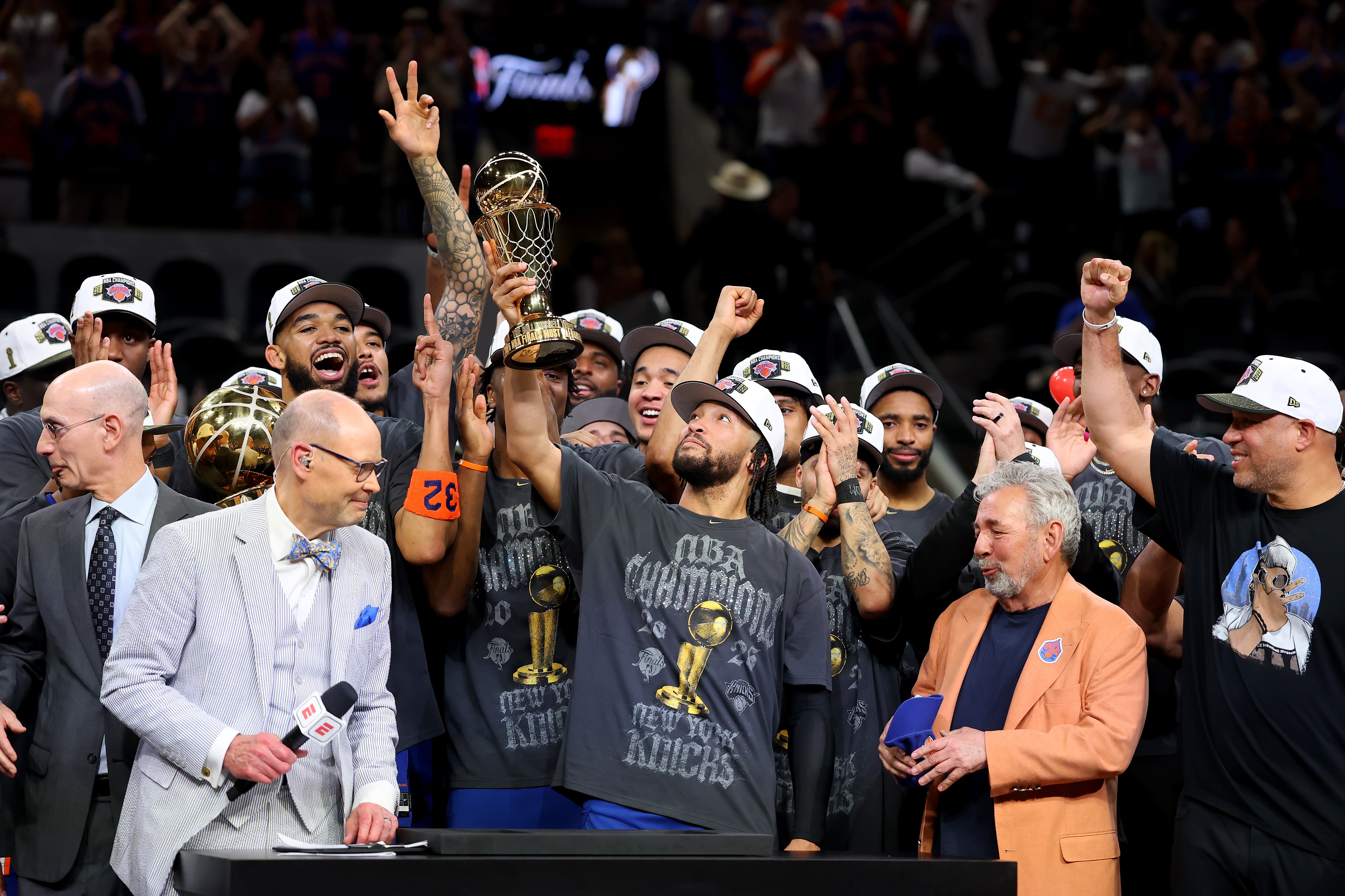 Source-feed image associated with The New York Knicks Just Did the Impossible