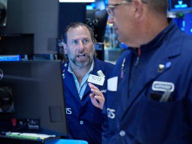 Image from linked report: Wall Street inches higher as oil prices, bond yields retreat for fifth consecutive day