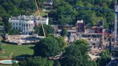 Source-feed image associated with Supreme Court temporarily unfreezes Trump ballroom construction