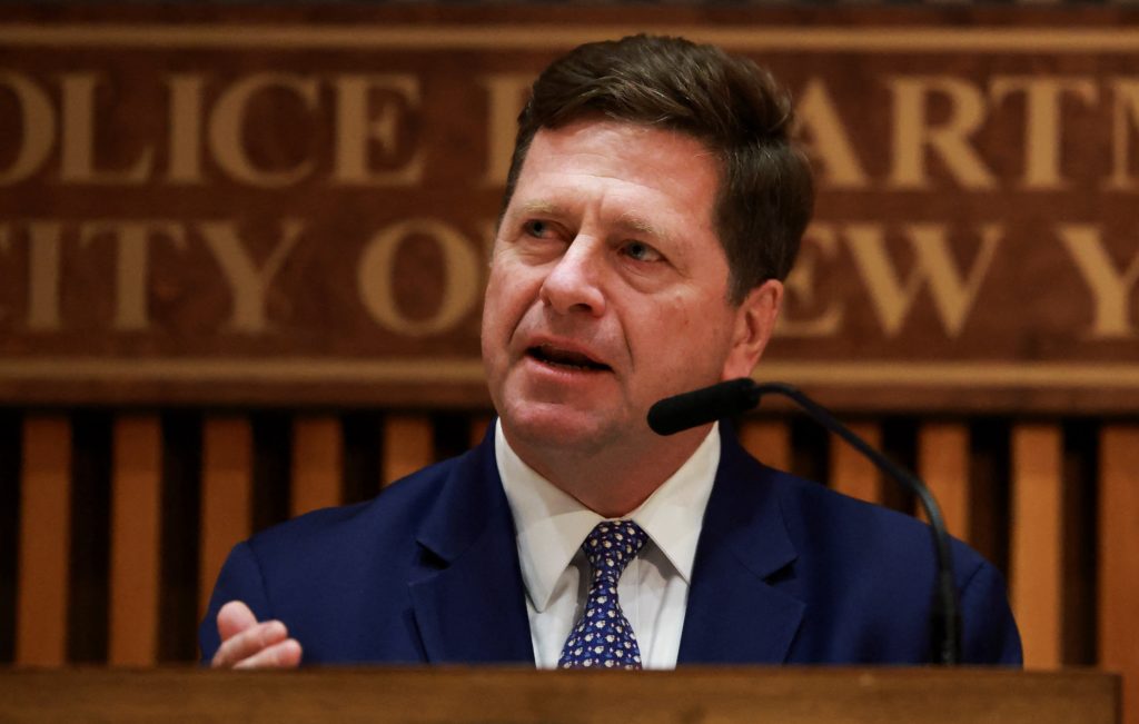 Source-feed image associated with WATCH: Jay Clayton testifies in confirmation hearing for director of national intelligence