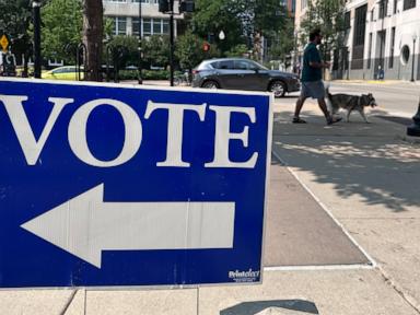 Source-feed image associated with Wisconsin and Minnesota primaries next to feature progressive clash with Democratic establishment