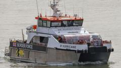 Source-feed image associated with More than 170 migrants rescued after boat catches fire in Channel