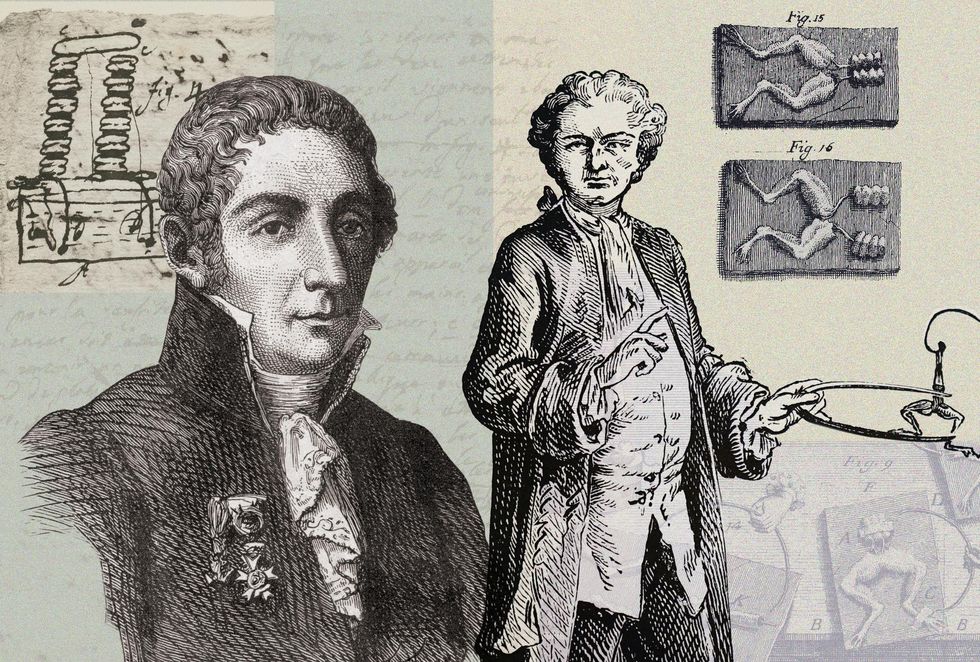 Source-feed image associated with The First Battery Was Inspired By a Dead Frog
