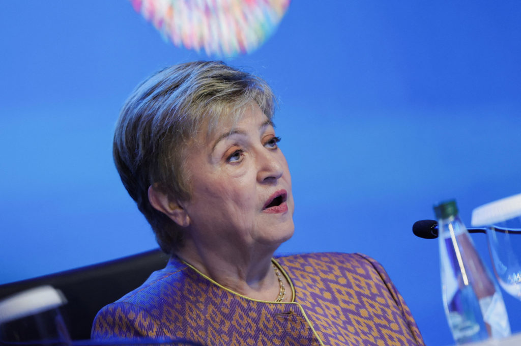Image from linked report: IMF chief urges wealthy nations to rein in debt to ease global economic pressure
