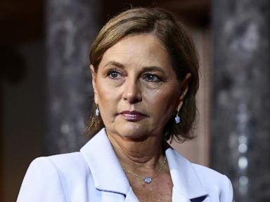 Source-feed image associated with Darline Graham, Lindsey Graham's sister, says she will run for full Senate term
