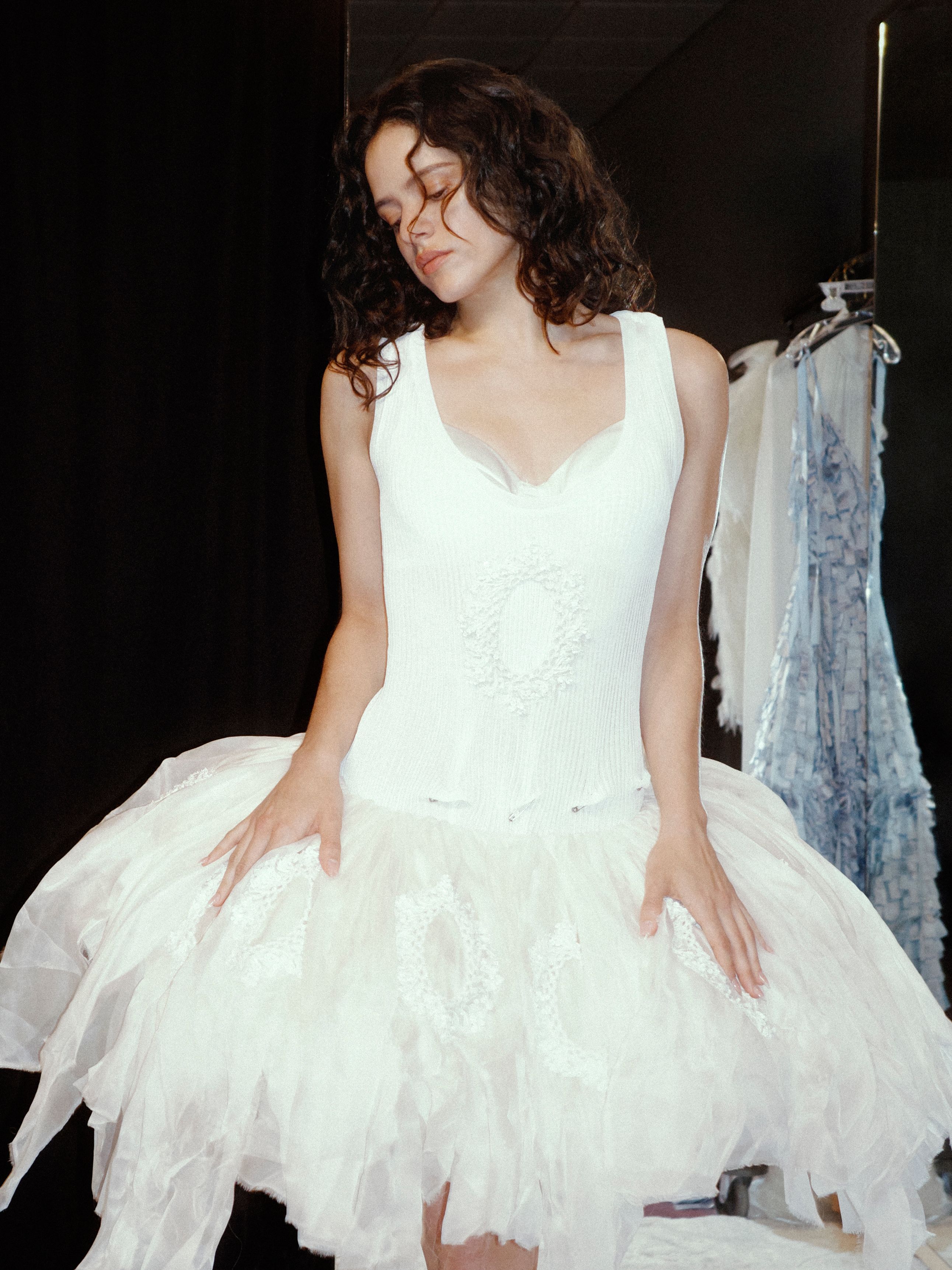 Source-feed image associated with Rosalía Gets Her Wings Back in Jonathan Anderson’s Dior