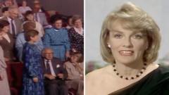 Image from linked report: Moment Esther Rantzen surprises Nicholas Winton with children he saved