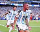 Source-feed image associated with Argentina v Switzerland: World Cup 2026 quarter-final – live