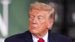 Source-feed image associated with Trump abruptly ends NBC interview after clash over 'rigged election' claim