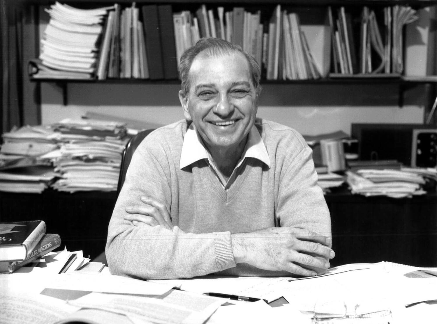 Source-feed image associated with Rudolph Marcus, Caltech chemist who won Nobel Prize, dies at 102