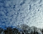 Source-feed image associated with Weatherwatch: How English summer clouds can warn of trouble ahead