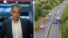 Source-feed image associated with How the deadly A66 crash unfolded leaving seven dead