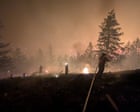 Source-feed image associated with Canadian government steps in as ‘out of control’ wildfires force thousands to flee