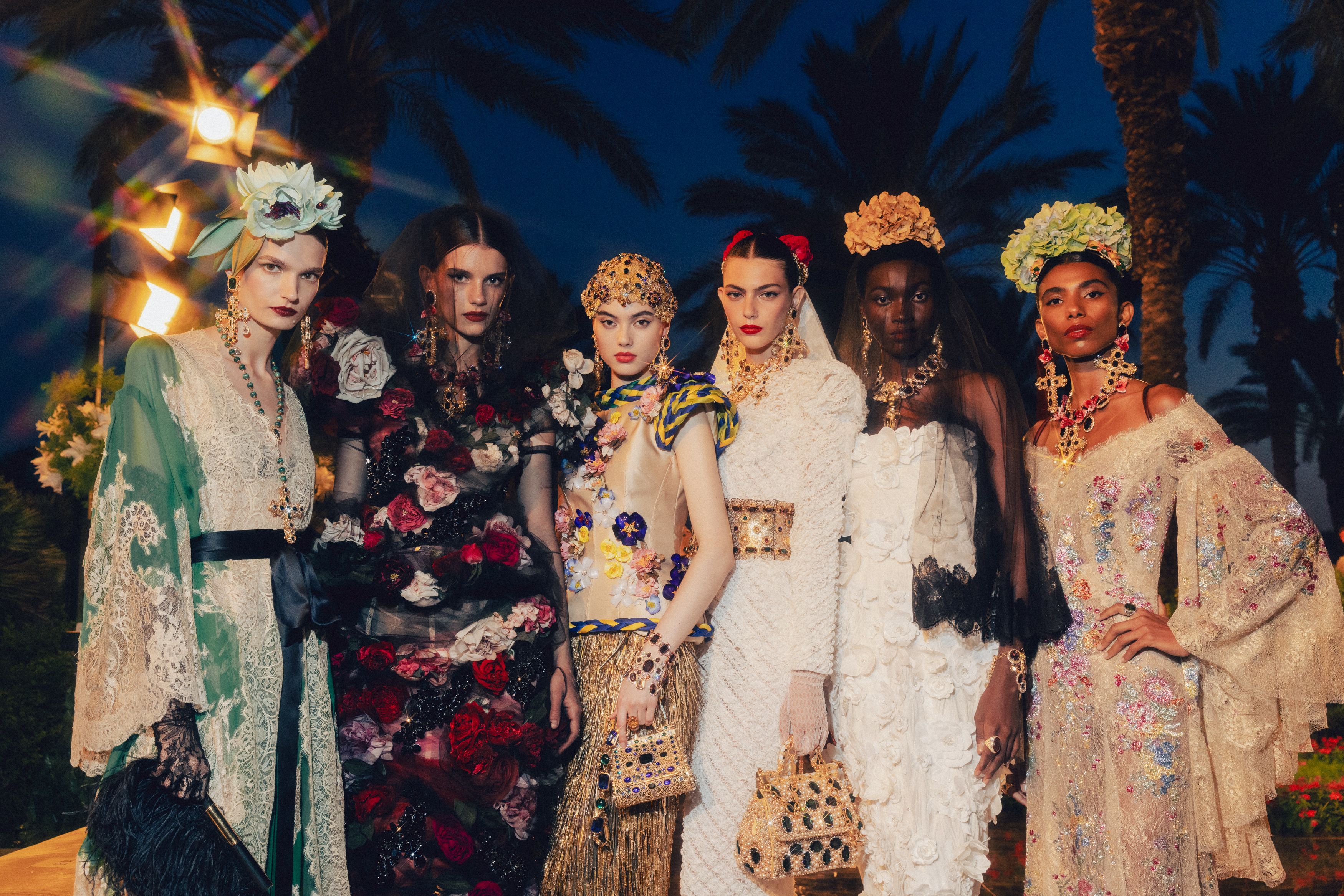 Source-feed image associated with Of Goddesses and Mortals—Dolce & Gabbana Take Alta Moda to Taormina