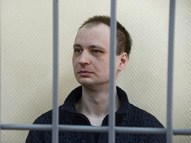 Source-feed image associated with Former US Marine Robert Gilman released after years of detention in Russia