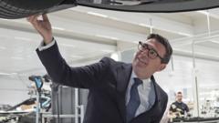 Source-feed image associated with Burnham rejects 'tax and spend socialist' comments