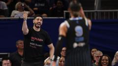 Source-feed image associated with Kanter Freedom ejected from WNBA game over player row