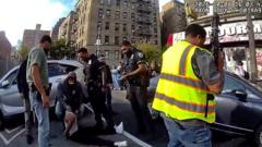 Image from linked report: US immigration officials defend ICE agents who shot man in same car as child