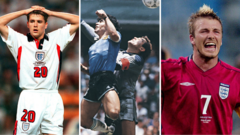 Source-feed image associated with 'Animals', Hand of God and Beckham: Argentina and England's World Cup rivalry