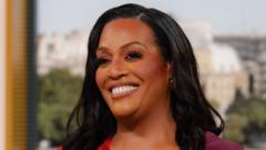 Image from linked report: Alison Hammond: 'I thought I was having heart attack on air'
