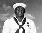 Source-feed image associated with ‘Shouldn’t be renamed at all’: senator attacks Navy’s reported consideration of honoring Trump instead of Black war hero – live