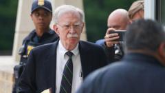 Source-feed image associated with Ex-Trump adviser John Bolton pleads guilty to mishandling classified documents