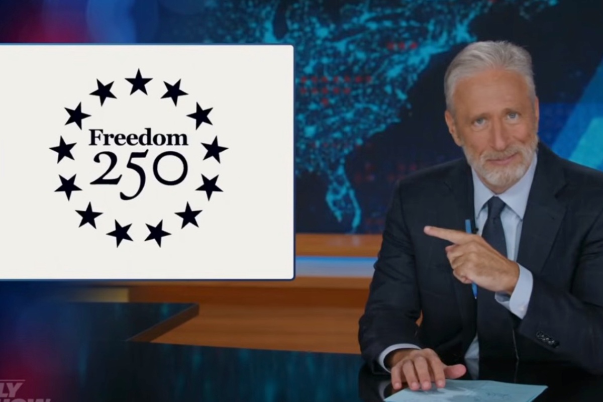 Source-feed image associated with Jon Stewart Slams Donald Trump’s Crumbling Freedom 250 Concert: ‘Is Anyone Still Performing?’