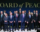 Source-feed image associated with Trump’s Board of Peace plans to grant itself sweeping immunity, documents show