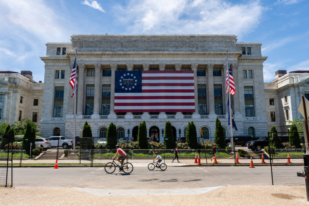 Source-feed image associated with Comparing the mood of America's 250th anniversary with its 200th in 1976