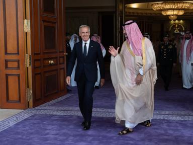 Source-feed image associated with Canada's Carney defends his visit to Saudi Arabia and slams criticism from afar
