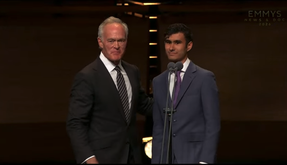 Source-feed image associated with Student Scholarship Winner Calls Out CBS at News Emmys: ‘The Recent Direction of the Outlet Stains the Legacy of Mike Wallace’