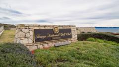 Source-feed image associated with Armed man arrested near Trump's golf course ahead of president's visit