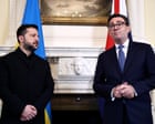 Image from linked report: Volodymyr Zelenskyy feels ‘betrayed’ by Donald Trump over Starlink access