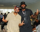 Source-feed image associated with LeBron James once raged against the machine. Increasingly, he helps prop it up