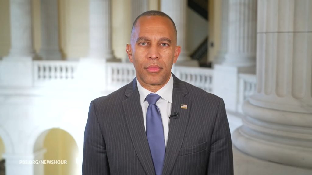 Image from linked report: Affordability and accountability top priorities if Democrats take House, Jeffries says