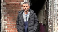 Source-feed image associated with 'I'll never get over watching my home burn': Belfast residents reel after night of unrest