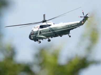 Source-feed image associated with WATCH: Marine One suffers communication failure