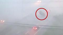Source-feed image associated with Watch: Severe storms overturn vehicle and trigger flooding in Ohio