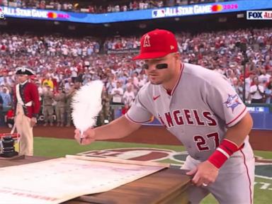 Source-feed image associated with WATCH: Major League baseball All-Star Game moments