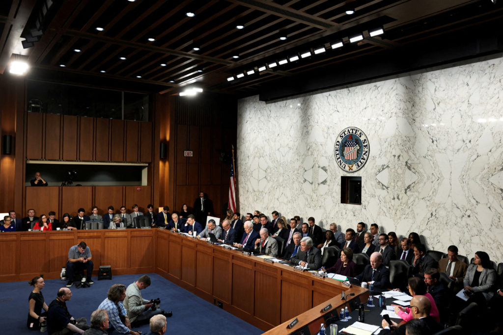 Source-feed image associated with News Wrap: Blanche nomination clears Senate Judiciary Committee