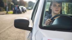 Image from linked report: Driving test waits fall to two-year low - but still average 20 weeks