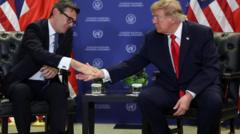 Image from linked report: Watch: Burnham 'gets it' says Trump, as the two leaders meet for first time