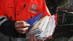 Source-feed image associated with Royal Mail misses delivery targets again but hails 'encouraging' signs
