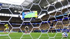 Source-feed image associated with Vinicius Jr stops fun and leaves Scots down... but are they out?