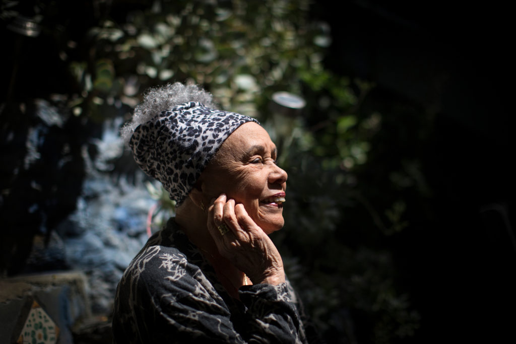 Source-feed image associated with Artist Betye Saar, whose work reflects Black identity and spirituality, dies at 99