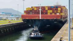 Source-feed image associated with Panama Canal to cut number of ships passing through due to El Niño