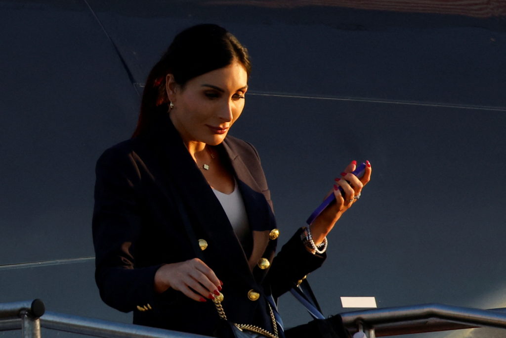 Source-feed image associated with Laura Loomer meets with Ukraine's Zelenskyy after her major reversal on the war